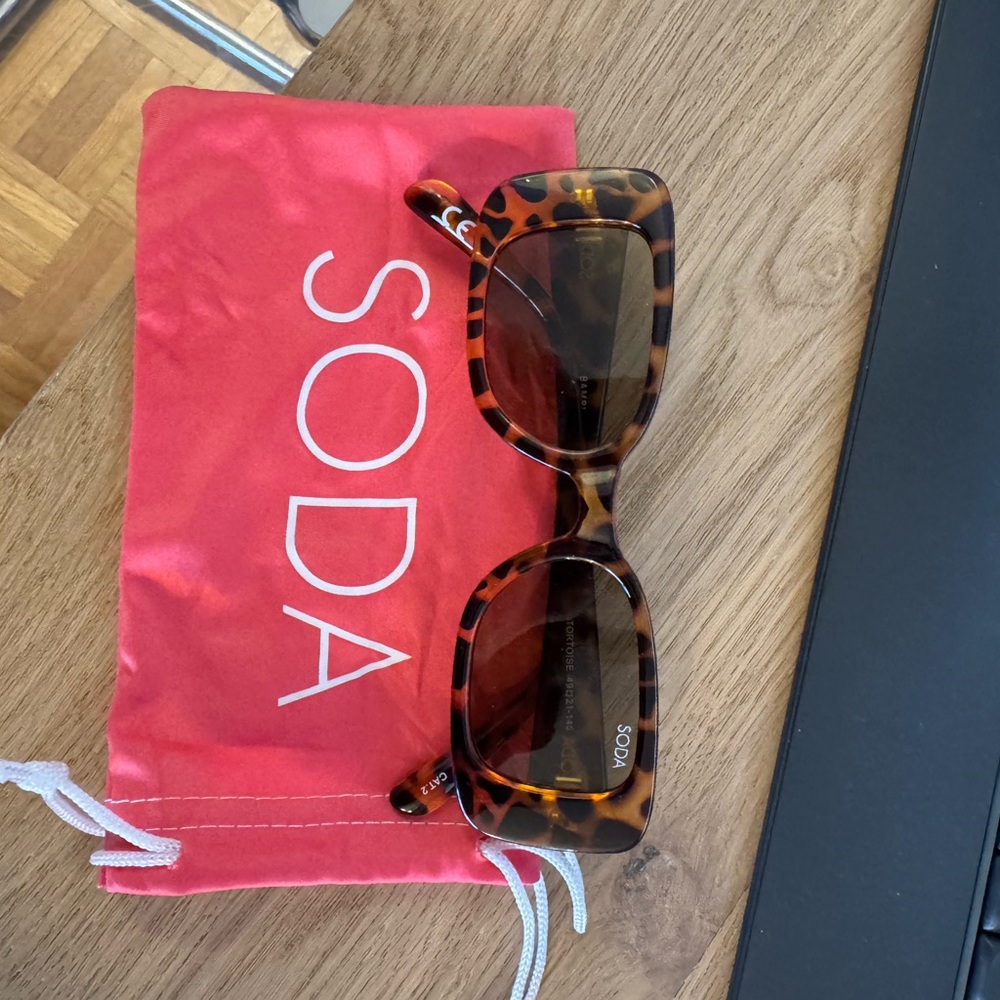 Soda Tortoise Shell Sunglasses